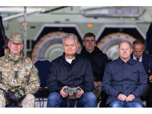 V. Rupšys apie Vokietijos karių pratybas Lietuvoje: perdislokavimas vyksta sklandžiai